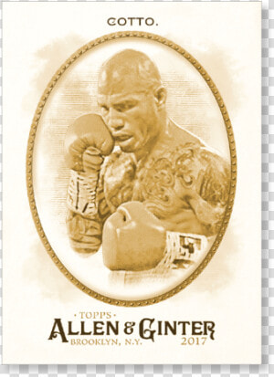 Miguel Cotto 2017 Allen  amp  Ginter Base Poster   Poster  HD Png Download