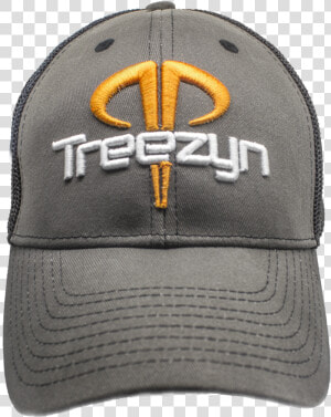 Baus Series Fitted Hat orange Treezyn Logo   Baseball Cap  HD Png Download