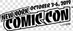 New York Comic Con 2019 Logo  HD Png Download