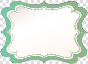 Green Outline Point Middle Tray With White Inside Badge  HD Png Download