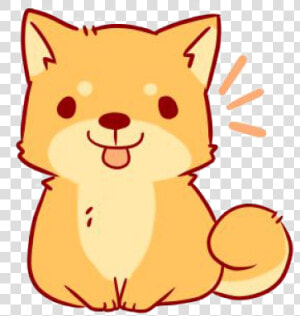 Shiba Inu Clipart Chibi   Cute Shiba Inu Sticker  HD Png Download