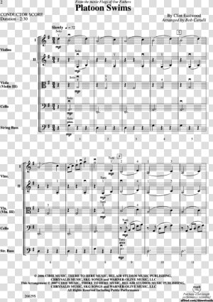 Product Thumbnail   Brandenburg Concerto 2 Violin Sheet Music  HD Png Download