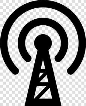 Media Signal Tower   Signal Tower Icon  HD Png Download