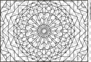 Mandala Full Page April 2020 Coloring Sheets For Kids   Hypnosis Video  HD Png Download