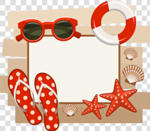 Transparent Summer Clip Art Png   Summer Png Transparent Frame  Png Download