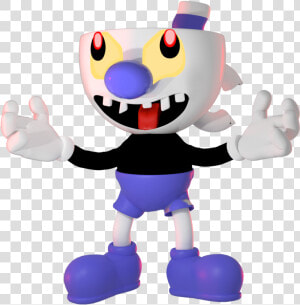 Stitchedaffliction 5 17 Mugman By The64thgamer   Cuphead Evil Cuphead And Mugman  HD Png Download