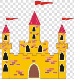 Transparent Disney Castle Silhouette Png   Castle Flag Drawing  Png Download