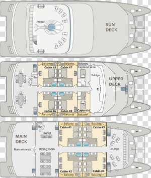 Ocean Spray Small Ship Deck Plan   Mobile Phone  HD Png Download