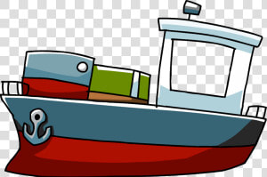 Cargo Ship Png   Cartoon Ship Image Png  Transparent Png