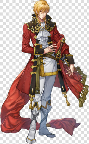 Transparent Mullet Hair Png   Eldigan Fire Emblem Heroes  Png Download