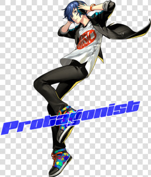 Persona 3 Dancing Moon Night Minato  HD Png Download