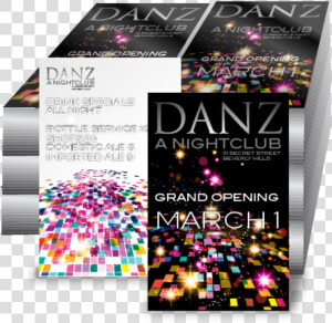 Nightclub Flyers Printing  HD Png Download