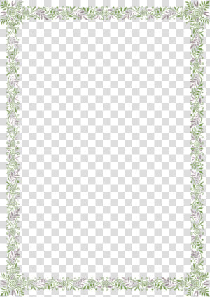 Picture Frame rectangle borders And Frames   Border On Piece Of Paper  HD Png Download