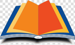 Wikibooks Blue red Open Book3   Wikibooks  HD Png Download