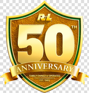 R L Carriers 50th Anniversary  HD Png Download