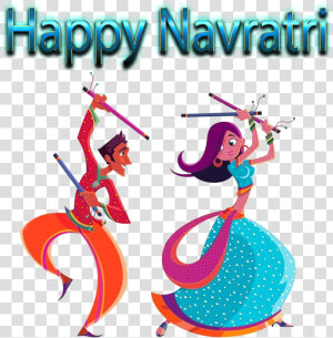 Navratri Dance Clipart Png   Png Download   Happy New Year Png 2019  Transparent Png