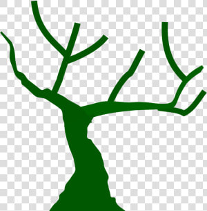 Branch Trunk Tree Wood Twig   Green Tree Trunk Clipart  HD Png Download