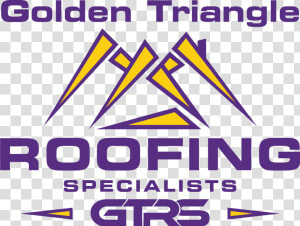 Golden Triangle Roofing Specialists Logo   Poster  HD Png Download