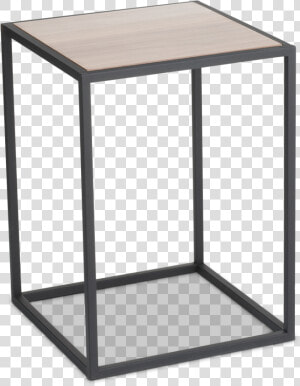 Tower Square Coffee Table Black   Table D Appoint Design  HD Png Download