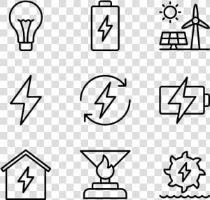 Energy   Renewable Energy Icons  HD Png Download