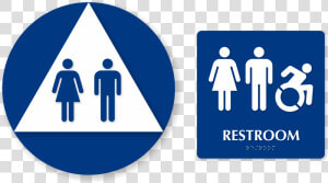 Jpg Royalty Free Stock Accessible Signs   Ada Unisex Restroom Signage  HD Png Download