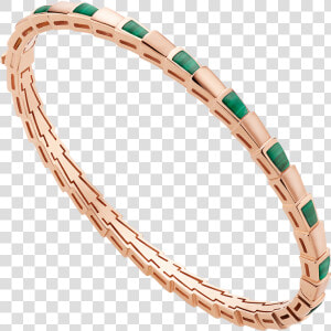 Bulgari Serpenti Bracelet Malachite  HD Png Download