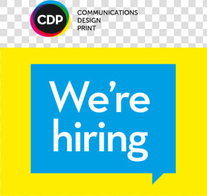 Cdp We Re Hiring   We Are Hiring Hd  HD Png Download