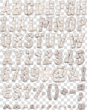 Crack Mountain Font   Computer Keyboard  HD Png Download