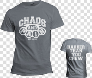 Brass Knuckle Harder Than You Crew Vintage Shirt   Active Shirt  HD Png Download