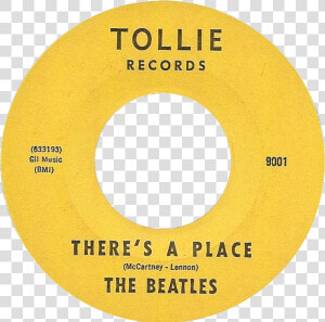 There S A Place By The Beatles Side b Us Vinyl   Tollie  HD Png Download