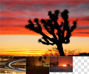 Mojave Desert Sunset  HD Png Download