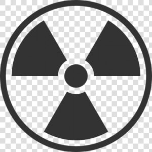 Black And White Radiation Symbol Png Image   Radiation Symbol Black And White  Transparent Png