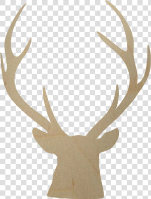 Wooden Deer Antler Shape   Deer Antler Cut Out  HD Png Download