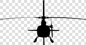 Military Helicopter Helicopter Vector Front  HD Png Download