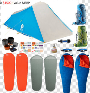 Lightweight Backpacking Kit   Camping  HD Png Download