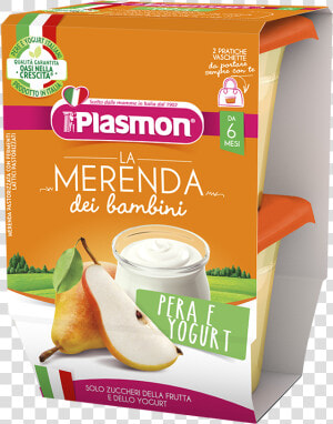 Pear And Yogurt Snack   Yogurt E Biscotto Plasmon  HD Png Download