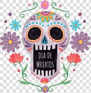  freetoedit  dayofthedead  totenkopf  mexico  mexicanart  HD Png Download