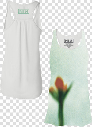 Fragile Flower Women S Racerback Tank   Nine Inch Nails  HD Png Download