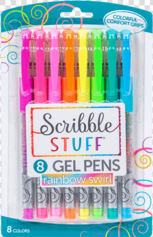 Scribble Stuff Gel Pens Fluorescent  HD Png Download