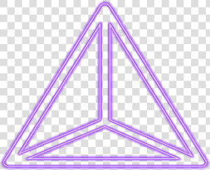  lines  geometry  neon  glow  neoneffect  triangleart   Triangle  HD Png Download