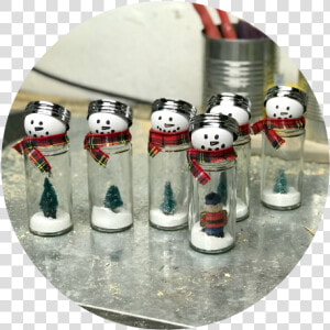 Diy Snow Globe Style Thrift Store Snowmen   Nutcracker  HD Png Download