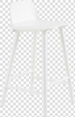 32038 Nerd Bar H65 White 1577965756   Bar Stool  HD Png Download