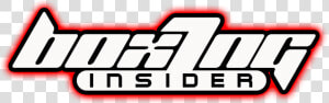 Boxing Insider Logo  HD Png Download