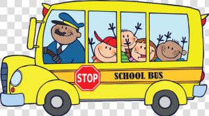 Cartoon School Bus Png Image   School Bus Clipart  Transparent Png