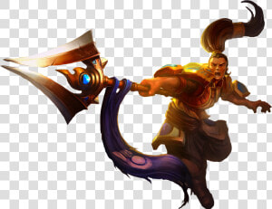 Xin zhao Classic Splashart   League Of Legends Hero Png  Transparent Png