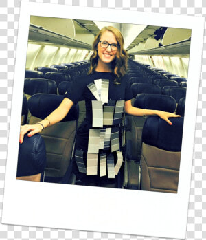 Flight Attendants Show Their Halloween Spirit  In Air   Girl  HD Png Download