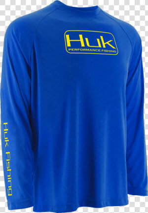 Huk Long Sleeve Fishing Shirt   Active Shirt  HD Png Download