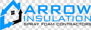 Arrow Insulation   Electric Blue  HD Png Download