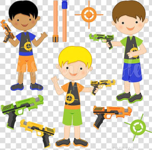 Nerf Gun Guns Clipart For Free And Use Images In Presentations  HD Png Download