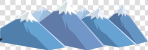 Montañas Nevadas Para El Fondo   Montaña De Nieve Caricatura Png  Transparent Png